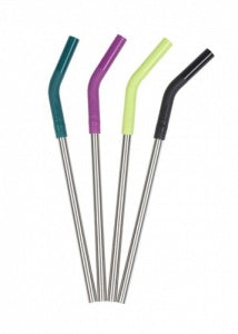Klean Kanteen 4 Piece Straw Set - Multi Colour